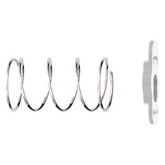 TRAVA E MOLA INOX ACION. VALV DESC